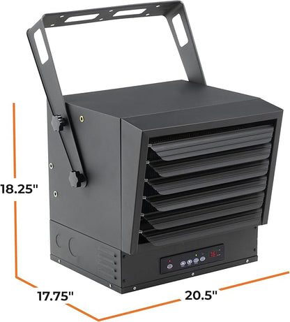 Comfort Zone 10, 000W Hard-Wired Garage Heater – Industrial & Commercial