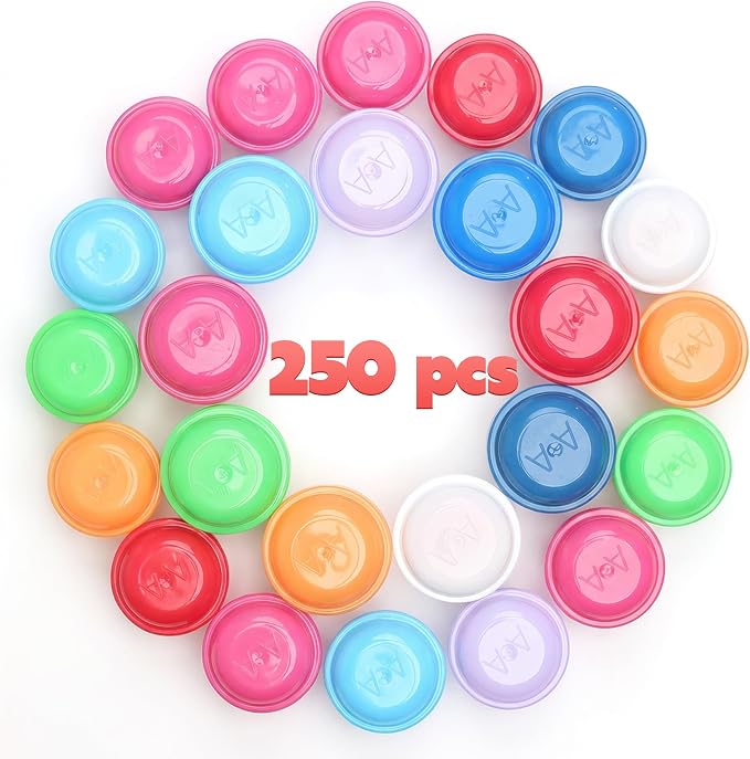 Hedgehog Mini Toys for Kids in Capsules - 250 Pcs of 1.1 Inch Plastic Capsules & Hedgehog Toy Figurines for Kids - Bulk Toys in Capsule - Easter Basket Stuffers