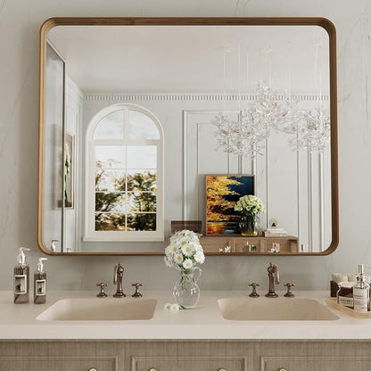 LOAAO 40X36 Inch Bathroom Mirror