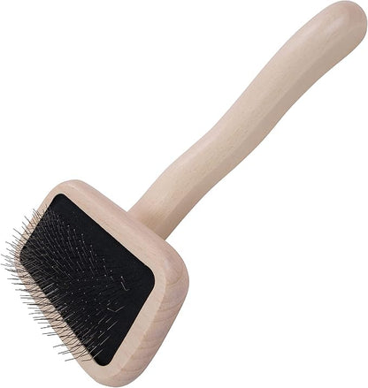 Chris Christensen Karben I Slicker Brush for Dogs, Groom Like a Professional, Ideal For All Coat Types, Remove Shedding Coat, Tangles and Dead Undercoat, 17 mm Stainless Steel Pins, Extra Small