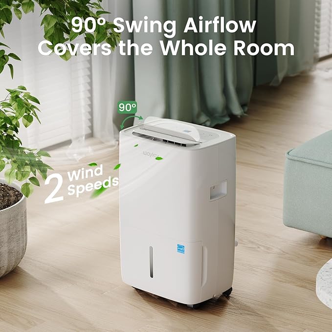 Waykar 80 Pints 2025 Energy Star Dehumidifier