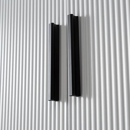 Modern Fluted Bathroom Wall Cabinet