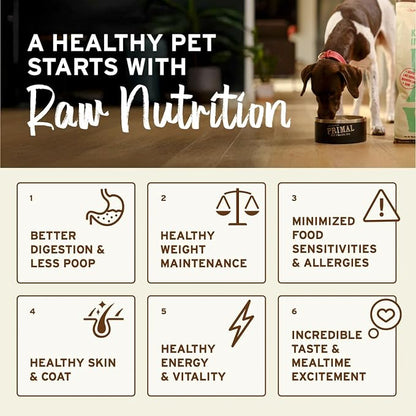 Primal Freeze Dried Raw Dog Food Nuggets, Duck, Complete & Balanced Meal, Also Use as Topper or Treat, Premium, Healthy, Grain Free, High Protein Raw Dog Food, 14 oz
