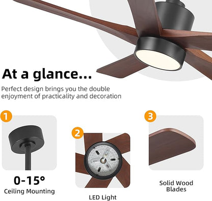 WINGBO 48 Inch DC Ceiling Fan