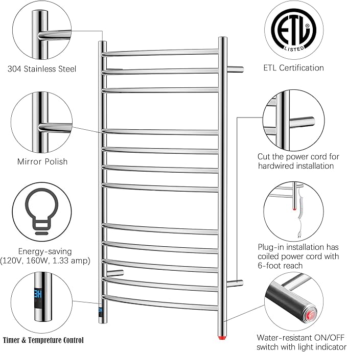HEATGENE Electric Towel Warmer