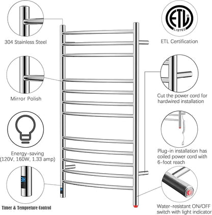 HEATGENE Electric Towel Warmer