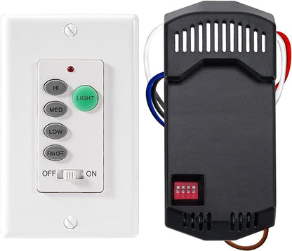Humpptom Universal Ceiling Fan Remote Control, Ceiling Fan Wall Switch UC9050T