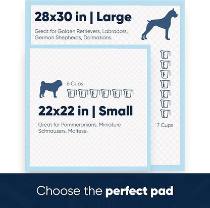 American Kennel Club Scented Puppy Training Pads with Ultra Absorbent Quick Dry Gel – 22 x 22 Pee Pads for Dogs - Grass Scented - 200 Count