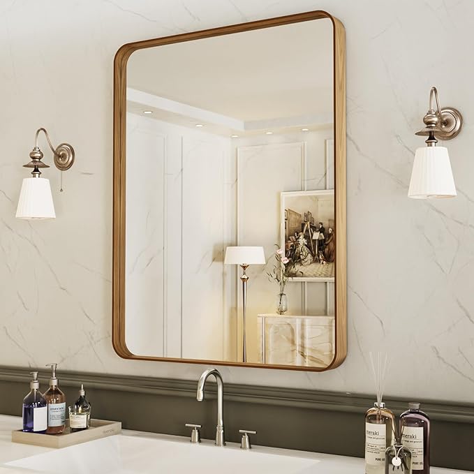 LOAAO 24X32 Inch Bathroom Mirror