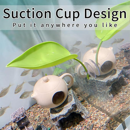 3 PCS Betta Fish Leaf Hammock,Beta Fish Toys,Betta Fish Tank Decorations Aquarium Decor,Crawling and Amphibian for Sleeping Hiding Breeding