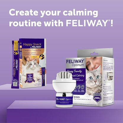 FELIWAY® Optimum 30 Day Cat Calming Plug In Pheromone Diffuser Starter Kit