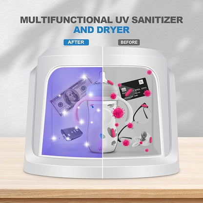 2025 Newest UV Sanitizer Box, for Portable Cleaner and Sanitizing Machine