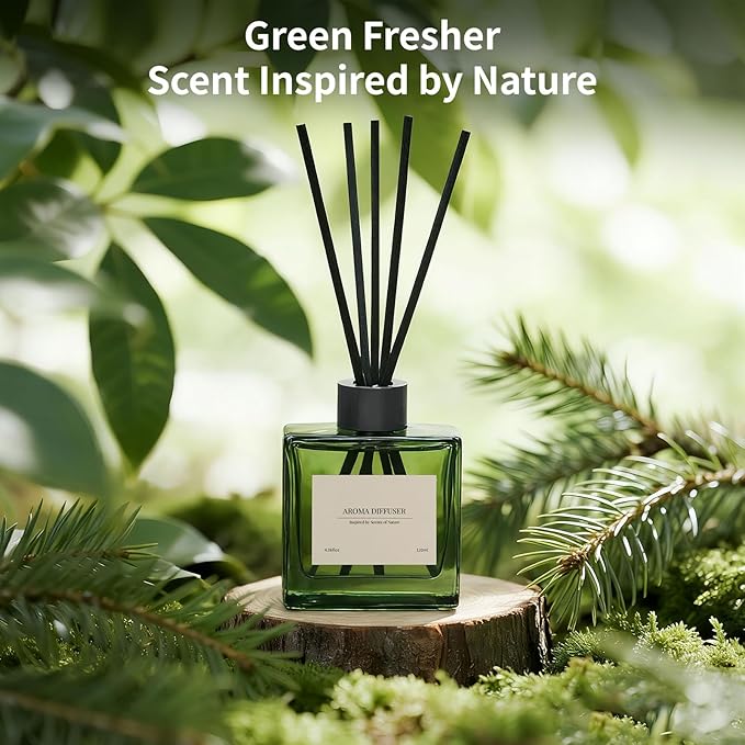 Reed Diffuser, 4 oz Vanilla Cream Scent Diffuser