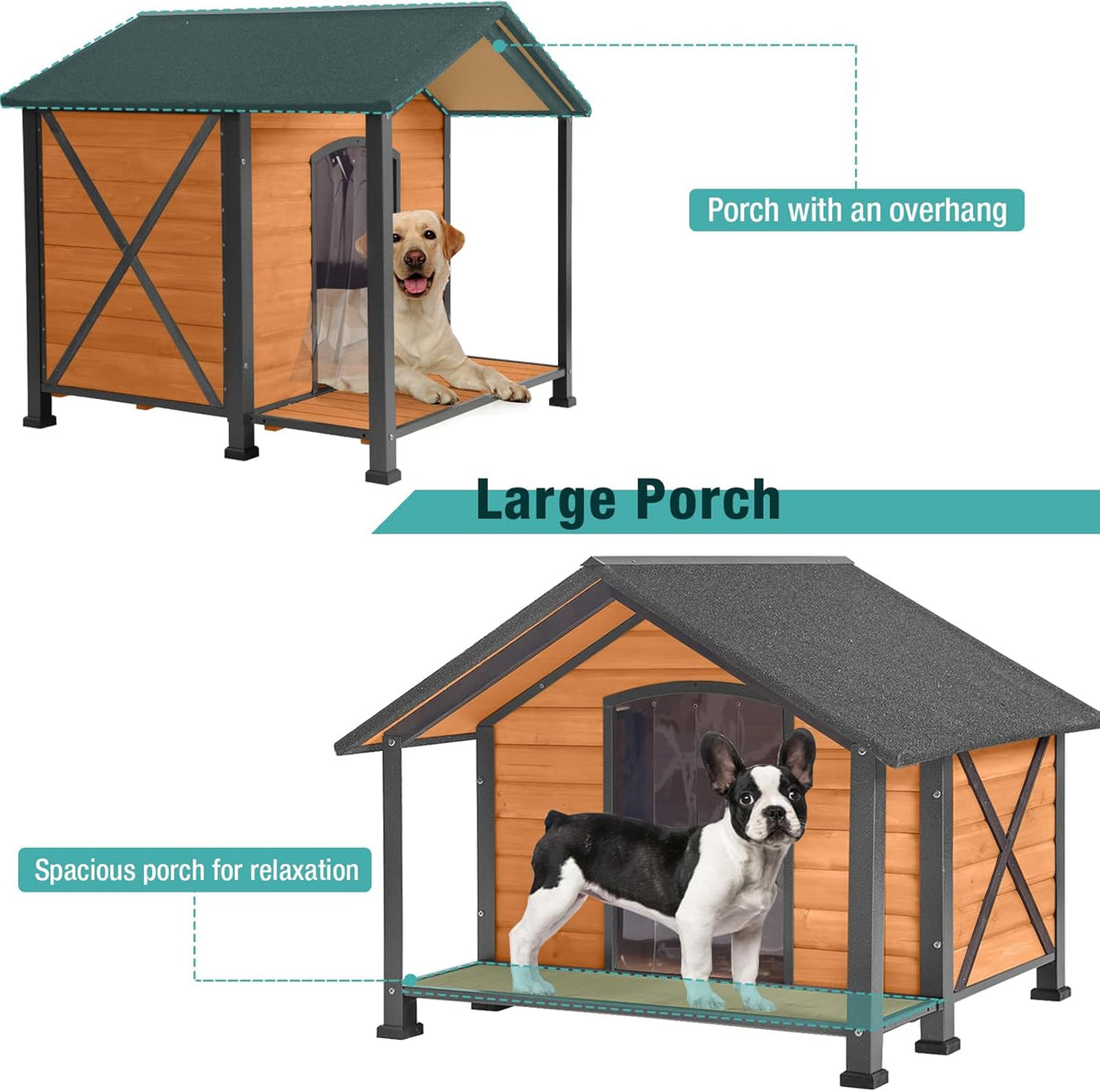 Outdoor Dog House. Everyday comfort that fits naturally into your space.