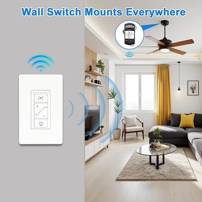 Ceiling Fan Remote Control Kit, Universal Ceiling Fan Remote Control Kit