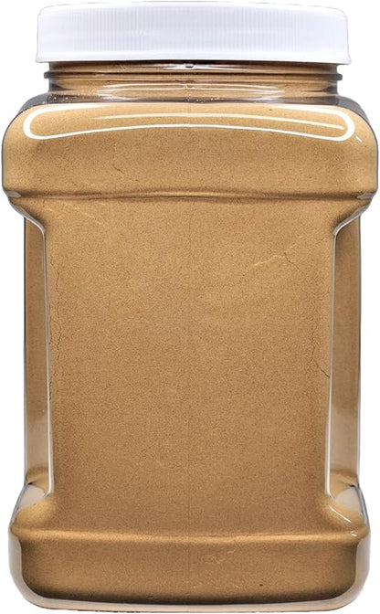 Aquatic Foods Inc. Golden Pearls 5-50 Microns, Powder for New Fry, Babies of Shrimp, Axolotls, Discus, Cichlids, Catfish, Tetras, Angel Fish, Guppies, Bettas, Goldfish, Corals, Reefs...10oz Small Jar