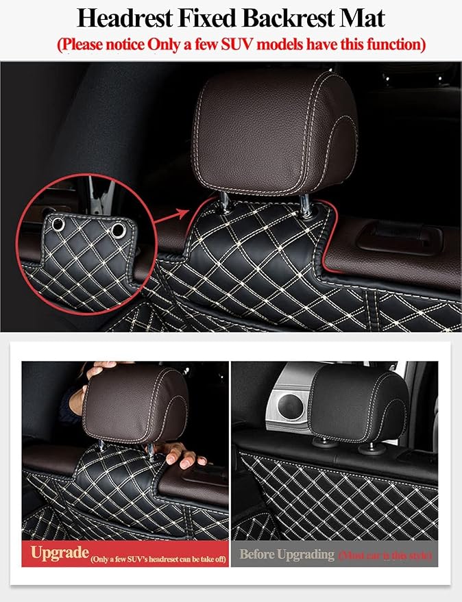 Floor Trunk Mats Custom for Auto Vehicles, Custom Fit Trunk Liner Cargo Mat Replacement- Beige