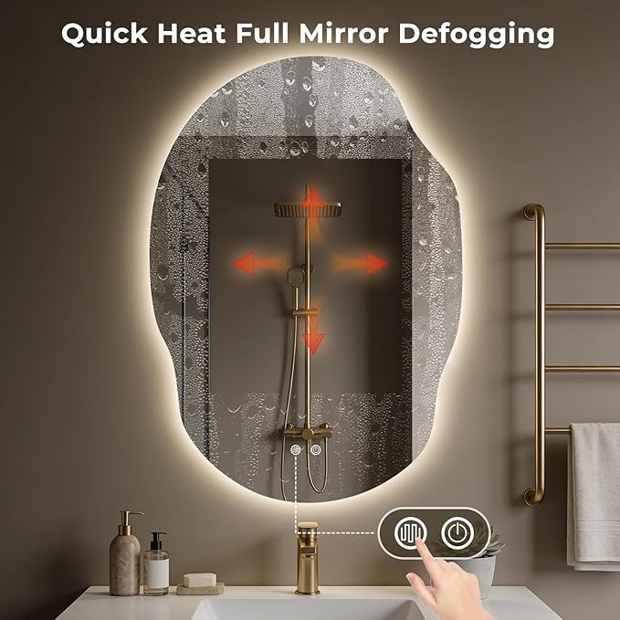 Backlit LED Bathroom Vanity Mirror