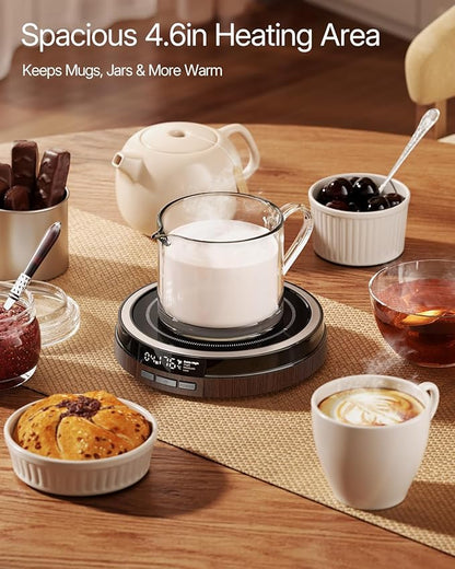 Coffee Mug Warmer for Desk, 50W Fast Heating Cup Warmer