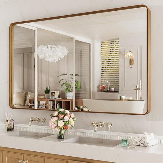 LOAAO 60X28 Inch Bathroom Mirror
