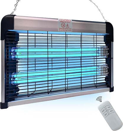 UV Light Sanitizer with Ozone 76 Watts, UVC Disinfection Lamp w/Remote Control