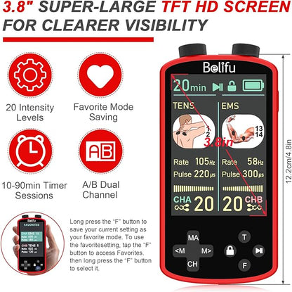TENS EMS Unit Muscle Stimulator