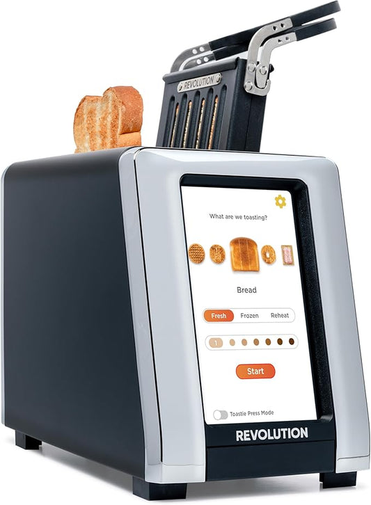Revolution R180 Connect Touchscreen Smart Toaster + Toastie Press – Choose from