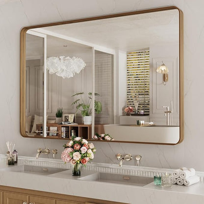LOAAO 50X30 Inch Bathroom Mirror