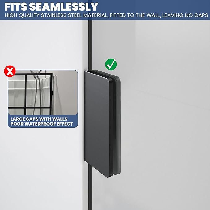 Bathroom Shower Glass Door 32 * 74"