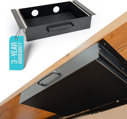 Under Desk Drawer Slide Out Attachment