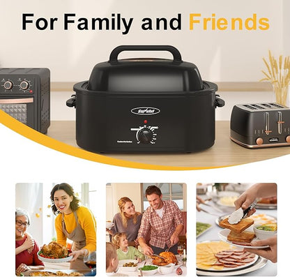 Sunvivi Roaster Oven, Electric Roaster Oven