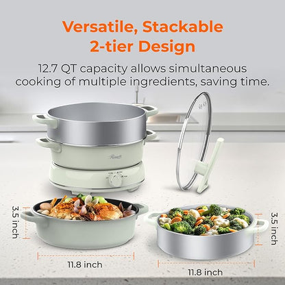 Rosewill 12.7 QT Electric Hot Pot Slow Cooker