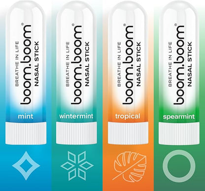 BoomBoom Nasal Stick | Vapor Flow Technology | Cool Refreshing Sensation |