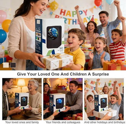 Betta Fish Tank 0.3 Gallon mini Desktop Fish Tank, Aquarium Starter Kits, Small Fish Tank for Office, Home, Bedroom, School, Store, Outdoor Garden, Lawn