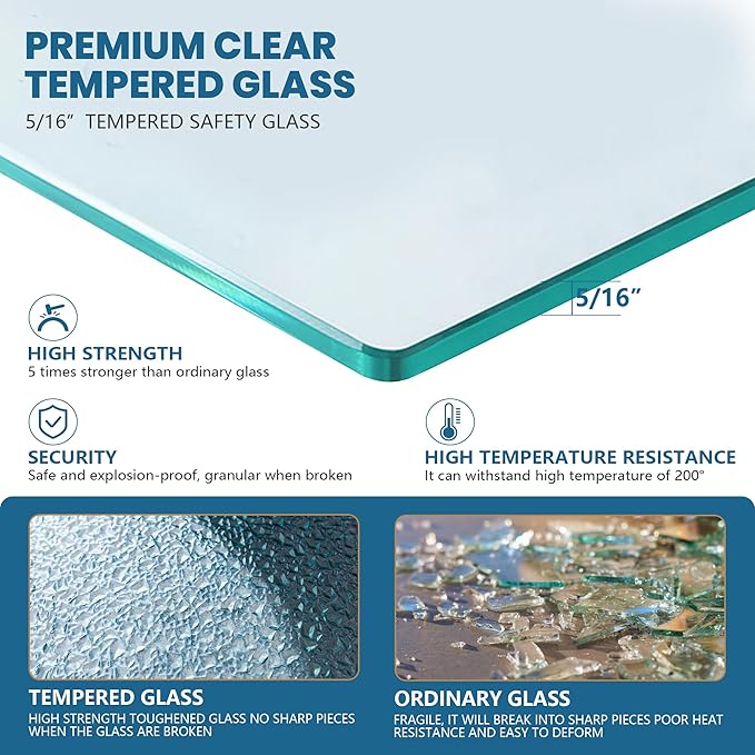 Bathroom Shower Glass Door 24 * 62"
