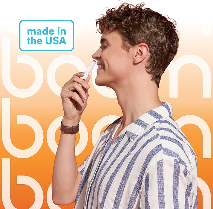 BoomBoom Nasal Stick | Vapor Flow Technology | Cool Refreshing Sensation |