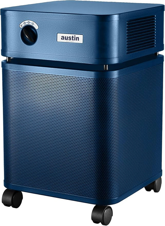 Austin Air HealthMate Plus Standard Air Purifier Midnight Blue