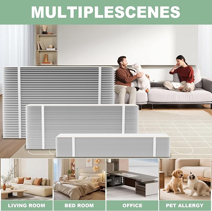 （2 Pack）201 Replacement Furnace Filter Compatible