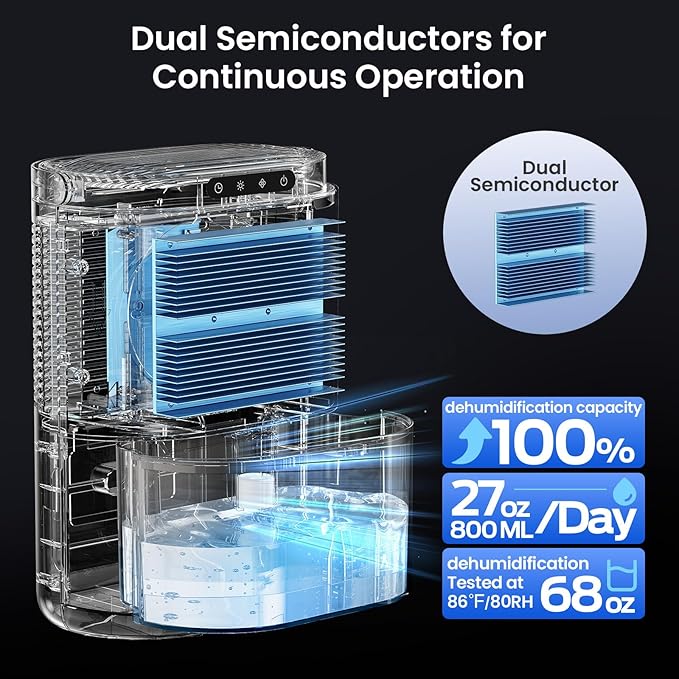 Dehumidifier for Bathroom, Dehumidifiers for Home, Living room