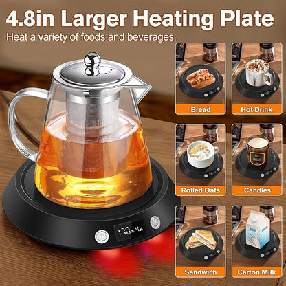 Kepwam Coffee Mug Warmer - 55W Electric Coffee Warmer