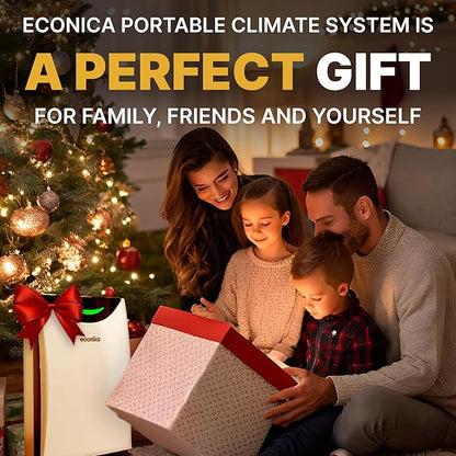 Econika Air Purifier and Humidifier Combo – HEPA Air Purifier