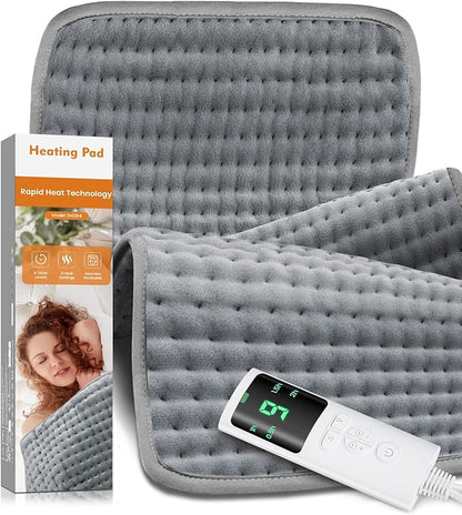 17''×33'' Heating Pad for Back Pain, Electric Heating Pad