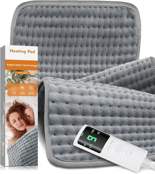 17''×33'' Heating Pad for Back Pain, Electric Heating Pad
