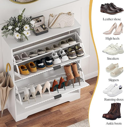 Shoe Cabinet Storage for Entryway