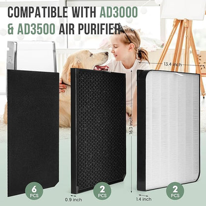 3500 Filter Replacement Set Compatible