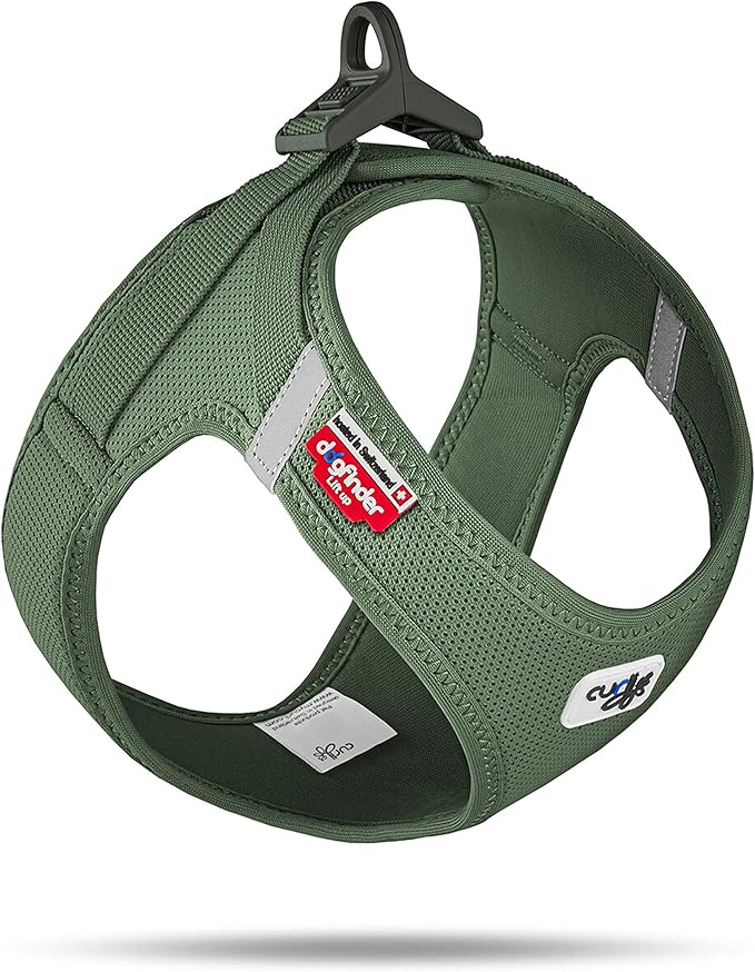 Vest Harness curli Clasp Air-Mesh Moss L