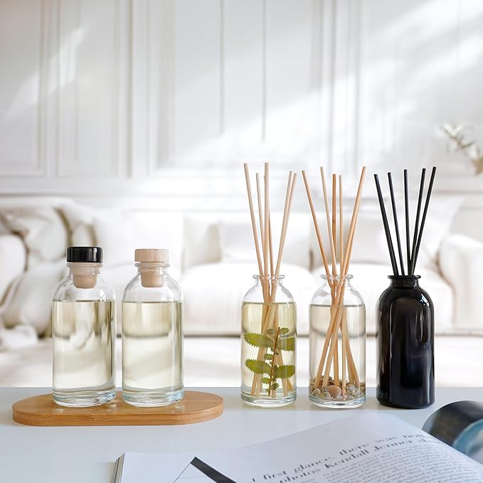 Urban Naturals Sensual Amber Blossoms Reed Diffuser Set | Made