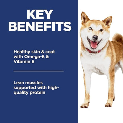 Hill's Science Diet Adult 1-6, Adult 1-6 Premium Nutrition, Dry Dog Food, No Corn, Wheat, Soy Chicken & Brown Rice, 4 lb Bag