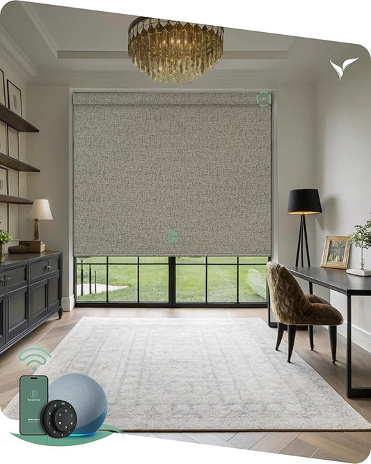 Yoolax Motorized Blinds with Remote, Smart Blinds