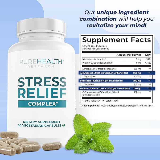 PUREHEALTH RESEARCH Stress Release Complex